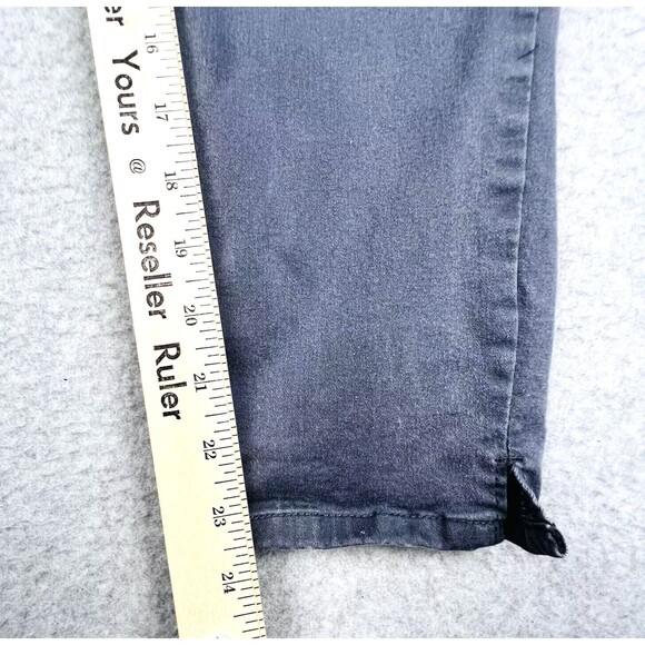 Wit & Wisdom Jeans Womens 14 Gray Ab Solution Stretch High Rise Ankle - Picture 8 of 12
